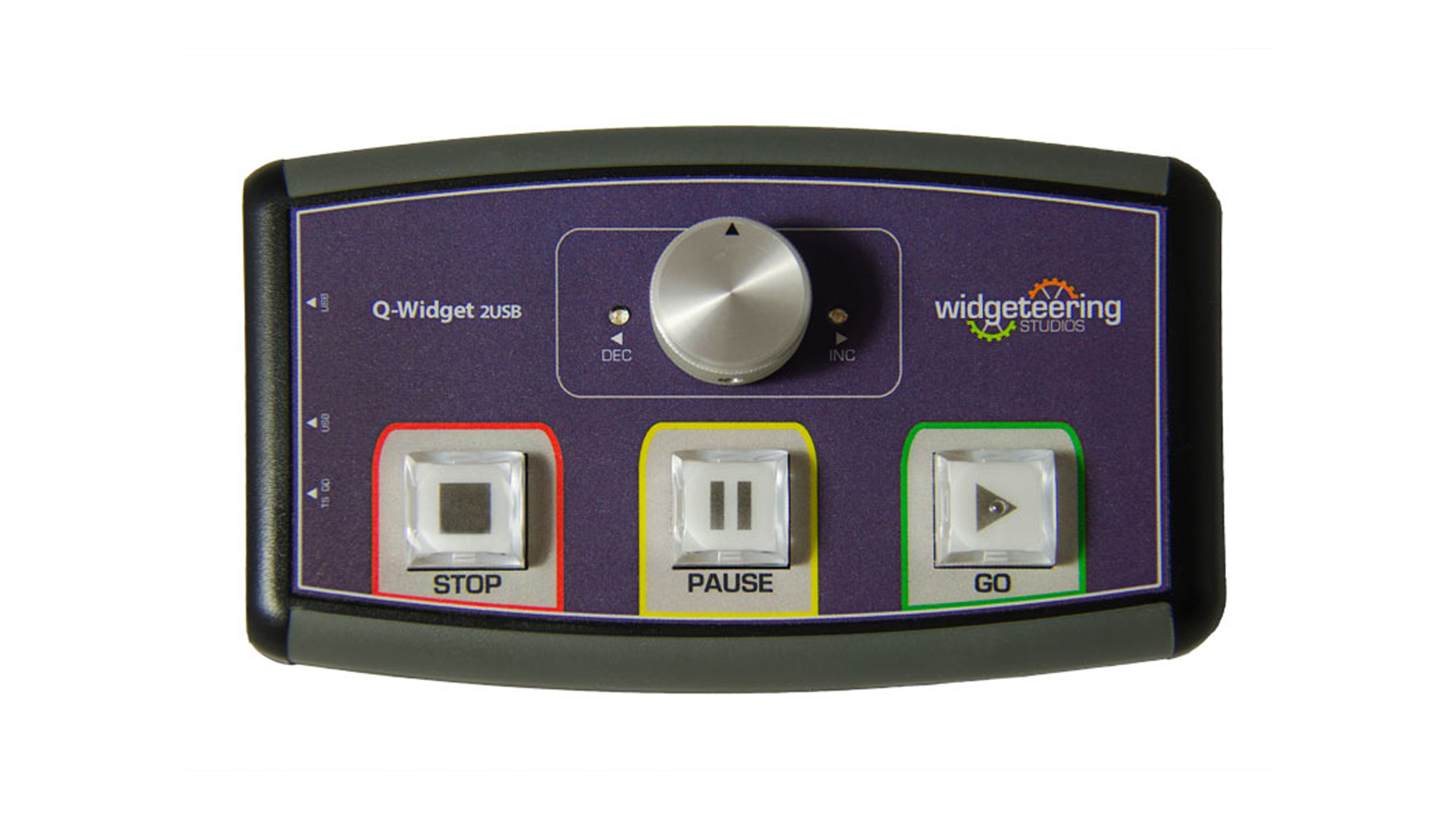Hire QLab Q-Widget show control remote in Cardiff, Newport, Swansea, Carmarthenshire, Pembrokeshire & South West Wales
