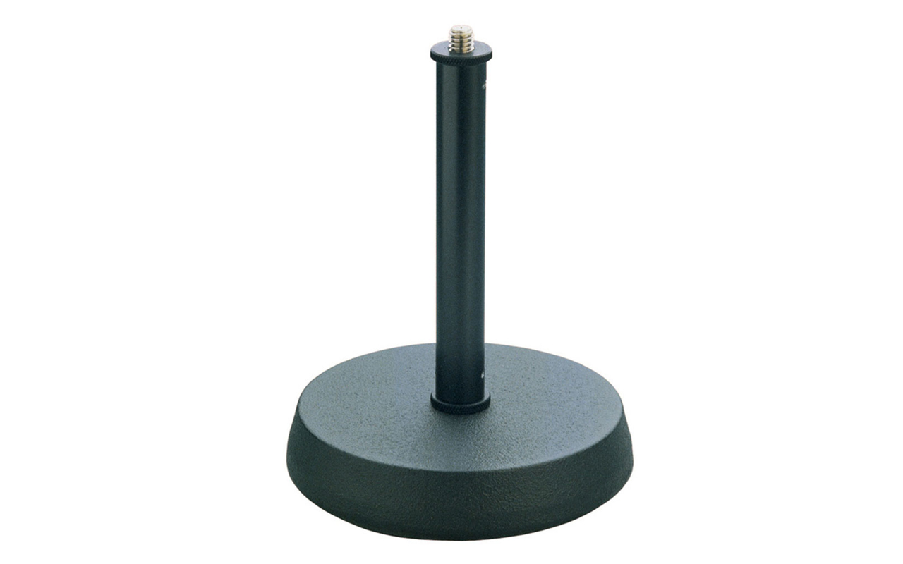 Hire K & M microphone short stand in Cardiff, Newport, Swansea, Carmarthenshire, Pembrokeshire & South West Wales