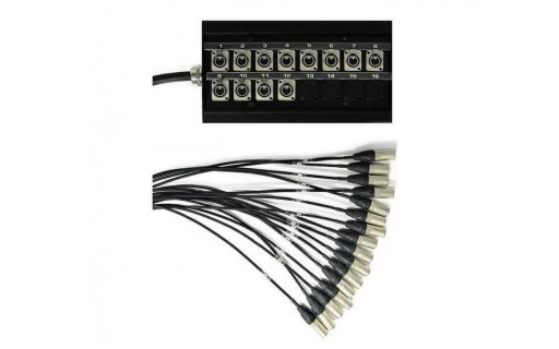Hire 12 channel stagebox multicore in Cardiff, Newport, Swansea, Carmarthenshire, Pembrokeshire & South West Wales